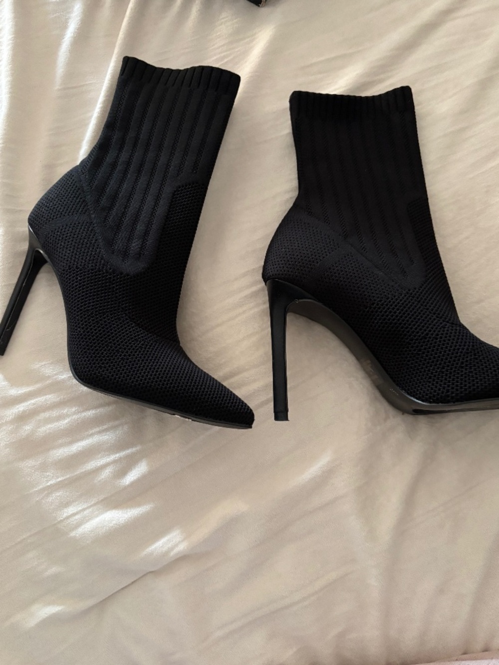 Black Steven Madden Booties